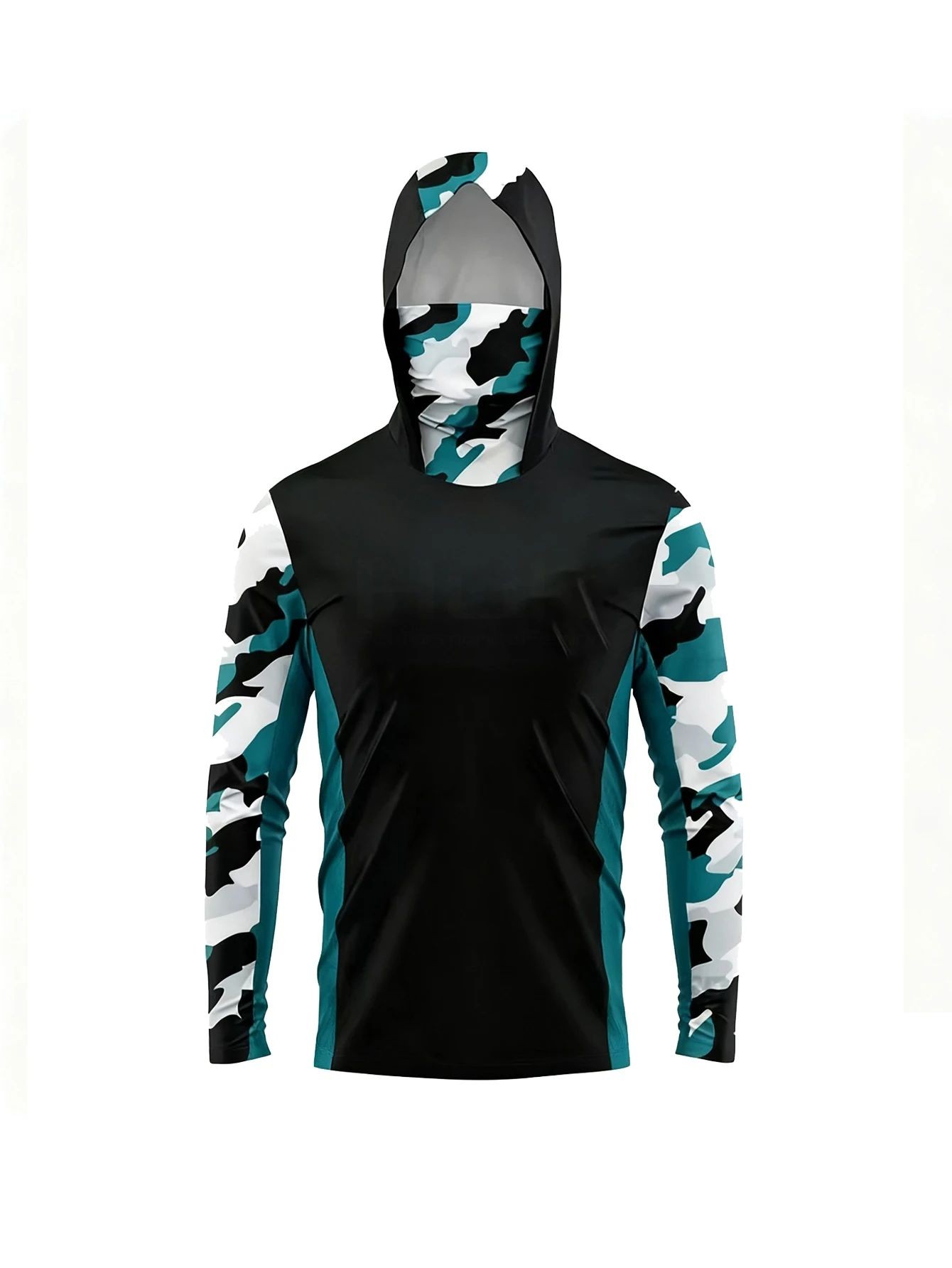 Fishing Hoodie - Outdoor Heren Vissershirt met Capuchon Bescherming