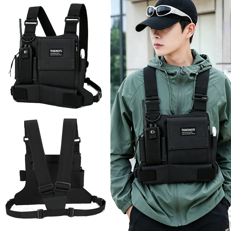 Fishing Vest - 2026 Nieuwe unisex borsttas, functionele borsttas,