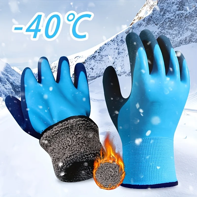 Fishing Gloves - Winter waterdichte en warme mechanische handschoenen,