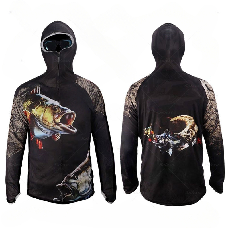 Heren visshirt jas zonbescherm - Fishing Shirt Uv Protection recensie en prijs
