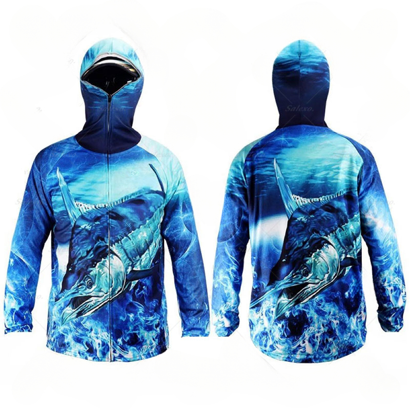 Heren visshirt jas zonbescherm - Fishing Shirt Uv Protection recensie en prijs