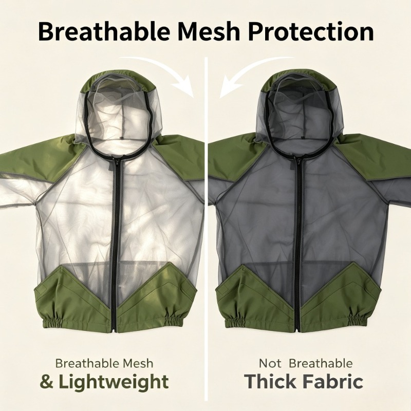Outdoor muggenwerende pak met  - Fishing Gloves recensie en prijs