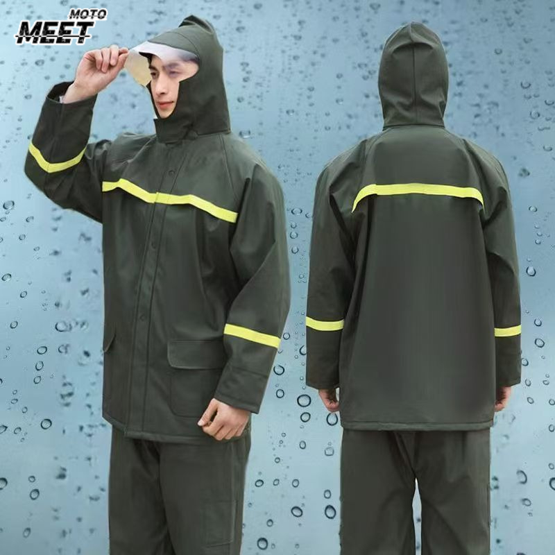 Rijdende regenjas en regenbroe - Fishing Rain Suit recensie en prijs